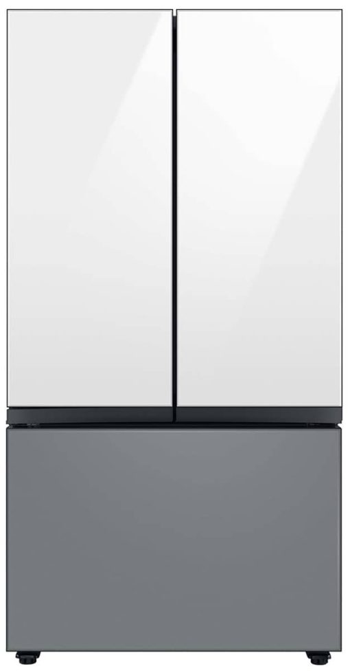 Samsung ADA 24 Cu. Ft. Custom Panel BESPOKE Counter-Depth 3-Door French Door Refrigerator With Beverage Center