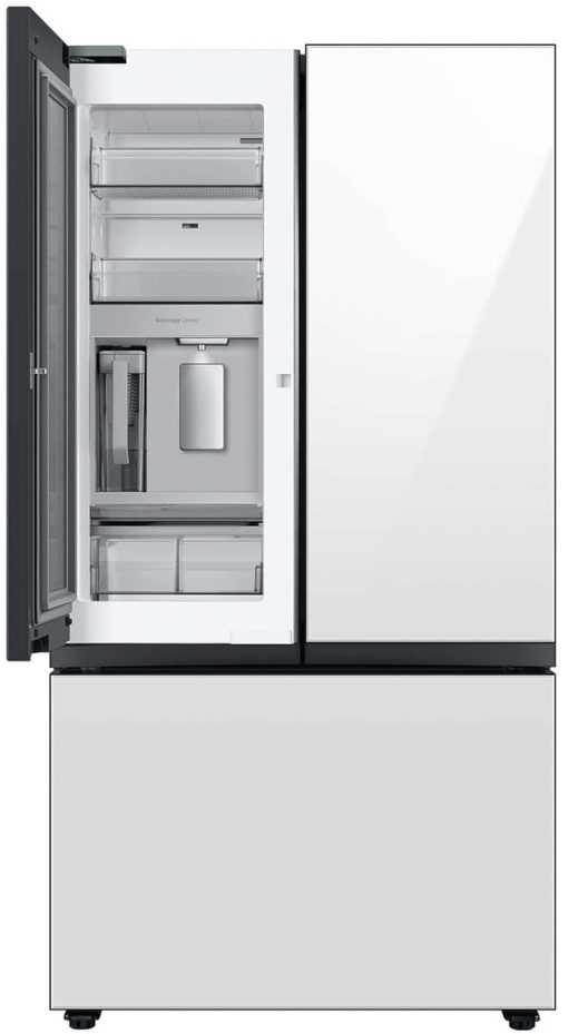 Samsung ADA 24 Cu. Ft. Custom Panel BESPOKE Counter-Depth 3-Door French Door Refrigerator With Beverage Center - Image 4