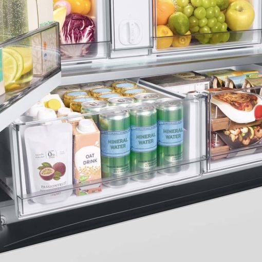 Samsung ADA 24 Cu. Ft. Custom Panel BESPOKE Counter-Depth 3-Door French Door Refrigerator With Beverage Center - Image 10