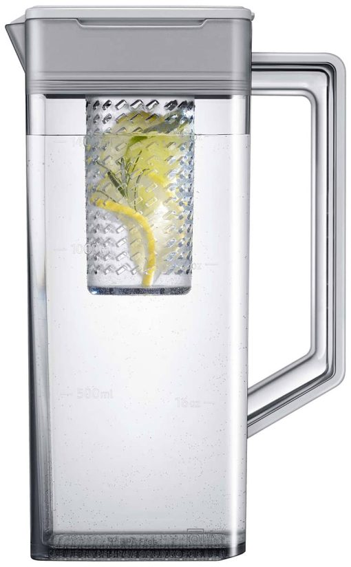 Samsung ADA 24 Cu. Ft. Custom Panel BESPOKE Counter-Depth 3-Door French Door Refrigerator With Beverage Center - Image 7