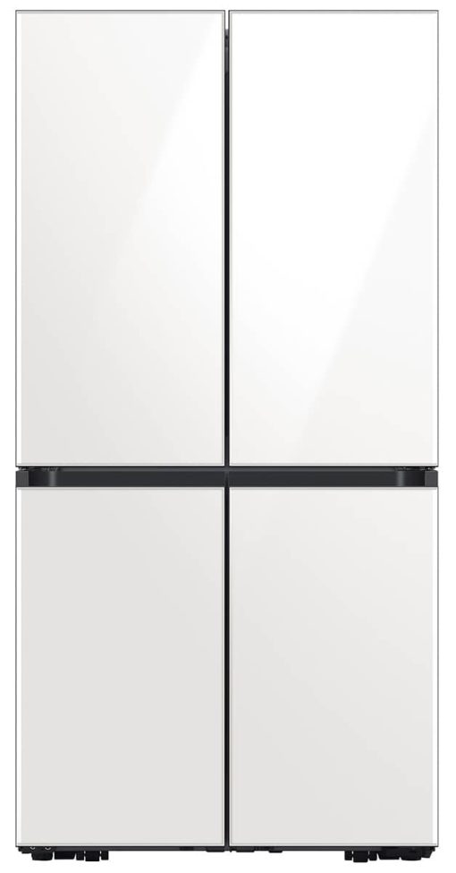 Samsung ADA 29 Cu. Ft. White Glass BESPOKE 4Door Flex Refrigerator -