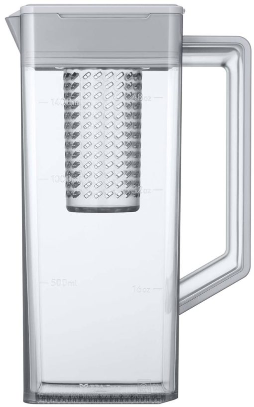Samsung ADA 29 Cu. Ft. White Glass BESPOKE 4-Door French Door Refrigerator With AutoFill Water Pitcher - Image 6