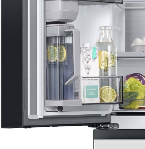 Samsung ADA 29 Cu. Ft. Custom Panel BESPOKE 4Door French Door Refrigerator With AutoFill Water Pitcher - - Image 2