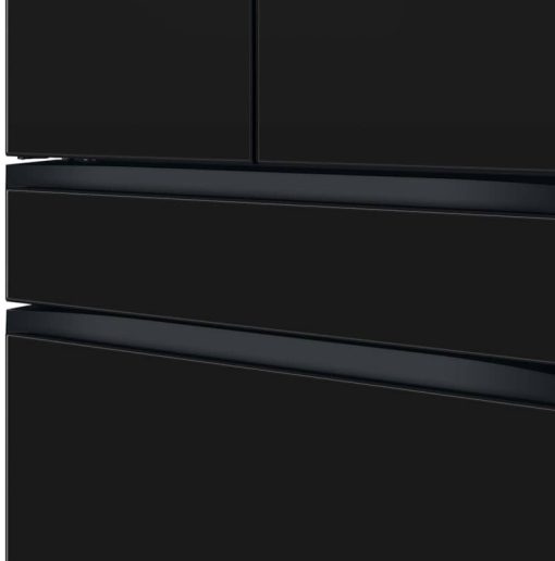 Samsung 29 Cu. Ft. Custom PanelReady With Charcoal Glass Family Hub Panel BESPOKE 4-Door French Door Refrigerator - - Image 10