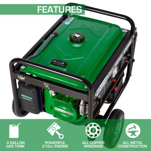 4850-Watt Gasoline/Propane Portable Generator - Image 2