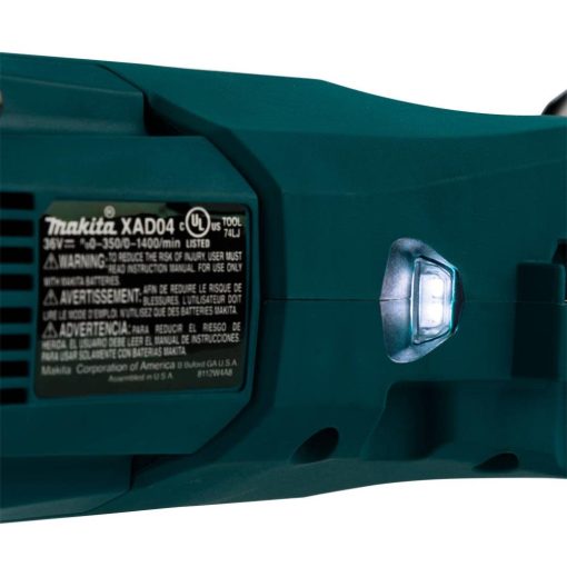 Makita 36V (18V X2) LXT 7/16" Hex Right Angle Drill Brushless Kit - Image 12