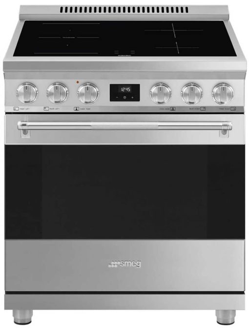 Smeg Professional Series 30" Stainless Steel Induction Range