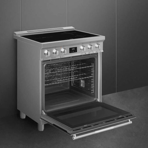 Smeg Professional Series 30" Stainless Steel Induction Range - Image 4