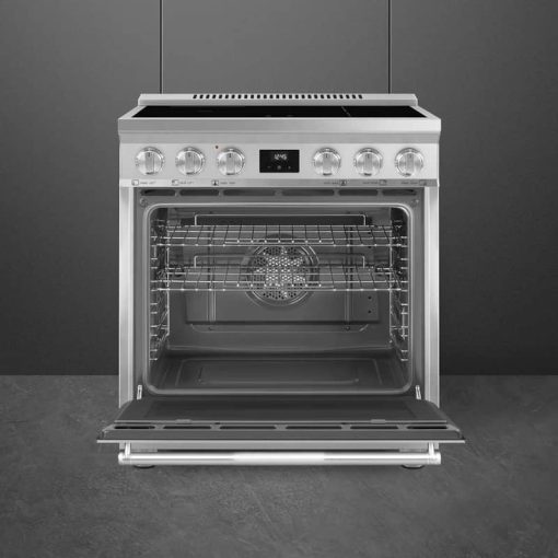 Smeg Professional Series 30" Stainless Steel Induction Range - Image 2