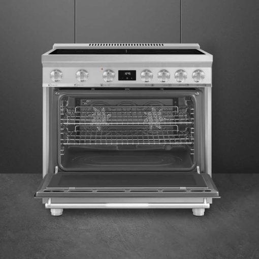 Smeg Professional Series 36" Stainless Steel Induction Range - Image 2
