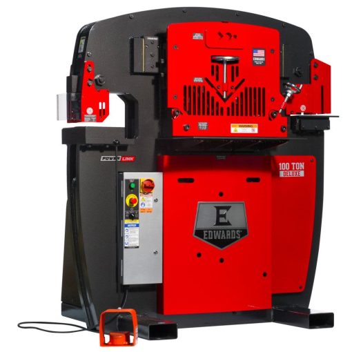 100 Ton Deluxe Ironworker 3 Phase, 208v with PowerLink System - Image 5
