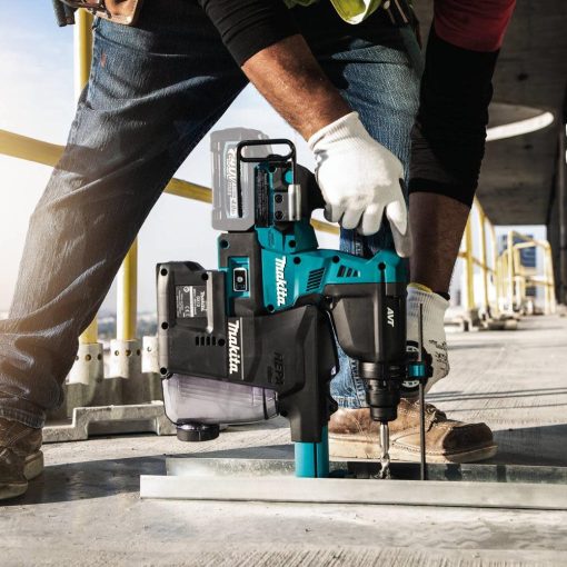 Makita 40V max XGT 1 1/8" AVT Rotary Hammer with Dust Extractor Brushless Cordless Bare Tool - Image 4