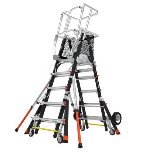 Cage Model 5 Ft. to 9 Ft. IAA FG w/ All Terrain Wheels and Wheel Lift - Image 2