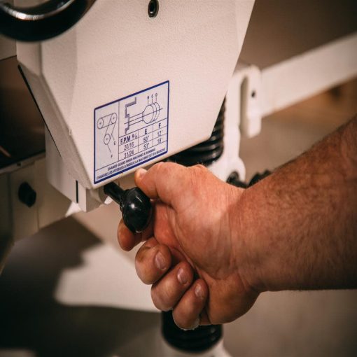 JWP-208HH, 20" Planer 5 HP 1Ph, Helical Head - Image 4