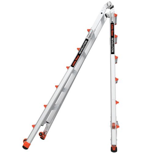 Revolution M26 Aluminum Type-1A Telescoping Multi-Position Ladder with Ratchet Leg Leveler - Image 5