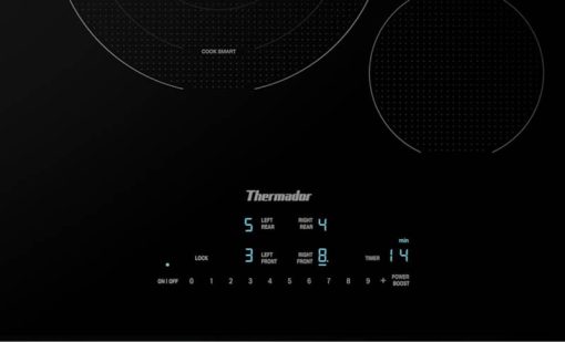 Thermador ADA Masterpiece Series 30" Black Frameless Electric Cooktop - Image 5