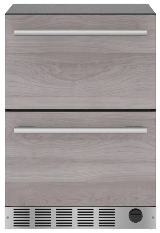 Thermador 24" Panel-Ready Under-Counter Double Drawer Refrigerator/Freezer