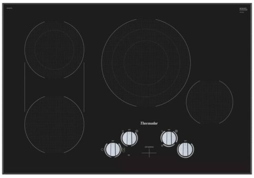 Thermador ADA Masterpiece Series 30" Black Electric Cooktop