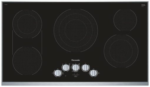 Thermador ADA Masterpiece Series 36" Stainless Frame Electric Cooktop