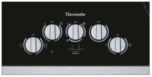 Thermador ADA Masterpiece Series 36" Stainless Frame Electric Cooktop - Image 2