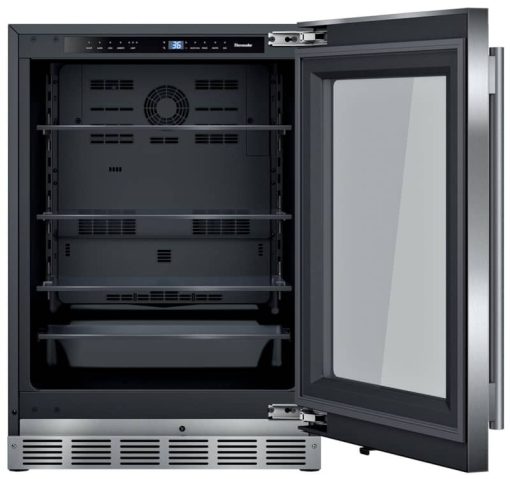 Thermador 24" Stainless Frame Right-Hinge Under-Counter Refrigerator With Masterpiece Series Handle - Image 2