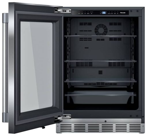 Thermador 24" Stainless Frame Left-Hinge Under-Counter Refrigerator With Professional Series Handle - Image 2