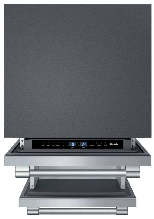 Thermador 24" Stainless Steel Under-Counter Double Drawer Refrigerator With Professional Series Handle - Image 2
