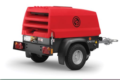 CPS110 110 CFM Portable Tow Behind Air Compressor with Kubota Engine - Image 6