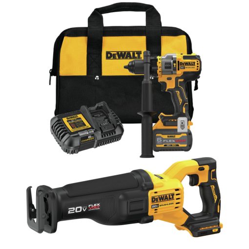 20V MAX* 1/2 in. Brushless Cordless Hammer Drill/Driver and 20V MAX* Brushless Reciprocating Saw with FLEXVOLT ADVANTAGE™ Kit