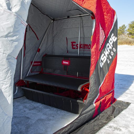 Eskimo Eskape 2400 Ice Fishing House Portable Pop Up - Image 3