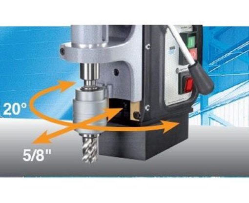 Portable Magnetic Drill with Swivel Base - Image 2