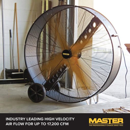Master Barrel Fan High Capacity Belt Drive 48" - Image 7