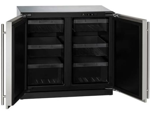 U-Line 3000 Series 36" Integrated Solid Dual-Zone Refrigerator - Image 4