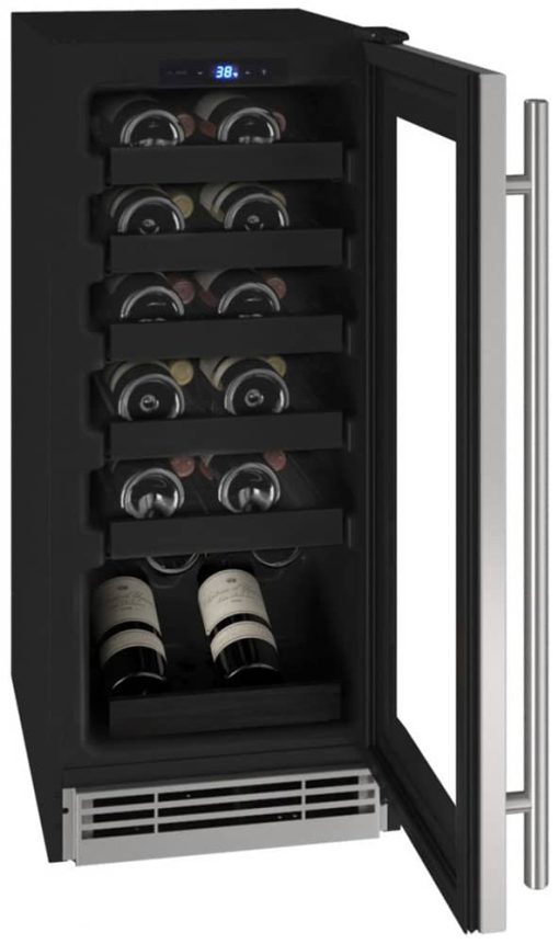U-Line 15" Stainless Frame Wine Refrigerator - Image 2