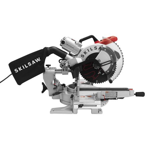 12 In. Worm Drive Dual Bevel Sliding Miter Saw - Image 4