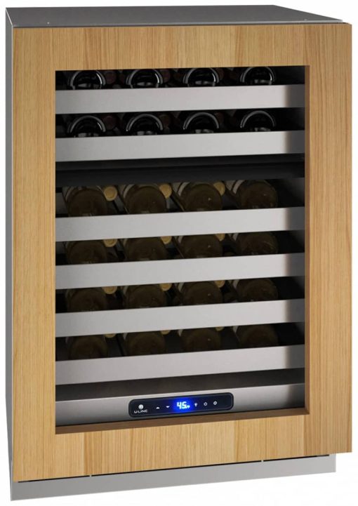 U-Line 24" Integrated Frame Dual-Zone Wine Refrigerator