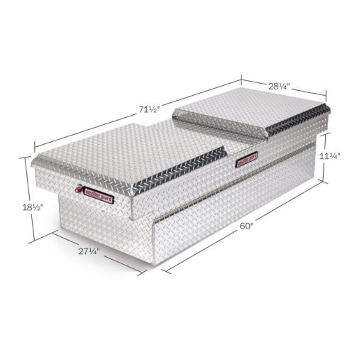 Model 114-0-01 Cross Box, Aluminum, Full Extra Wide, 15.3 Cu. Ft. - Image 2