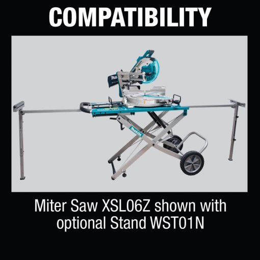 Makita 36V (18V X2) LXT Compound Miter Saw Brushless 10" Dual Bevel Sliding with Laser Kit - Image 2