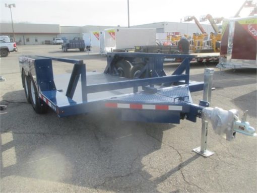 14' x 6' 3" Drop Deck Flatbed Trailer - 10,000 lb. Cap - Image 4