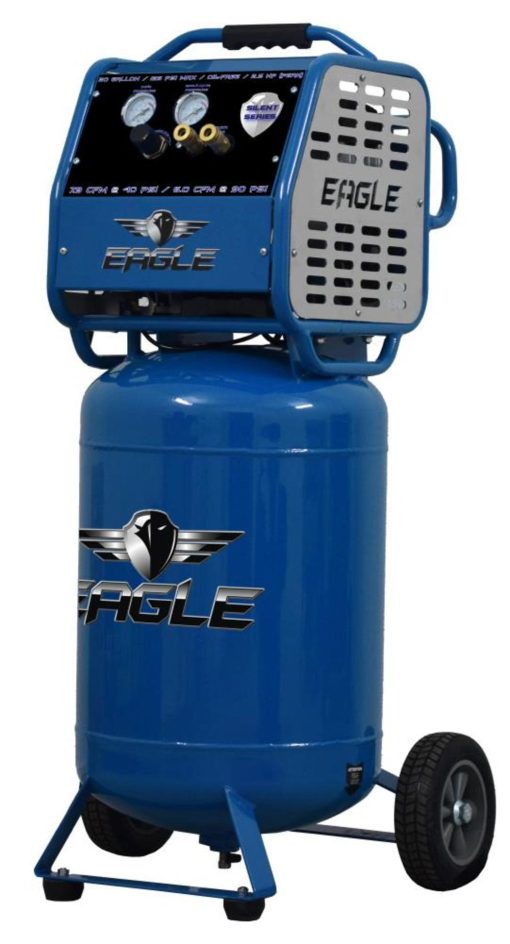 Eagle Silent Series 20 Gallon Electric Portable Air Compressor - Image 2
