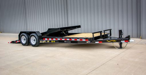 Doolittle 22' EZ Loader GT Flatbed Trailer Split-Deck Hydraulic Tilt-Bed - Image 11