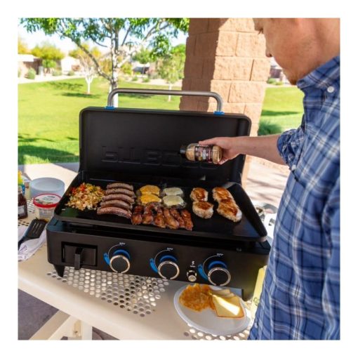 Pit Boss Griddle Propane Gas 3 Burner Ultimate Lift Off - Image 7