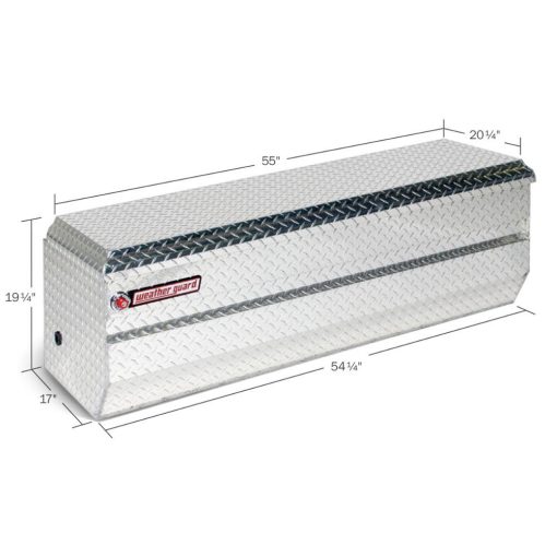 All-Purpose Chest, Aluminum, Compact, 12.0 Cu. Ft. - Image 2