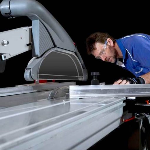 Maksiwa Sliding Panel Saw 5HP with Tilting Blade & Scoring Blade - Image 6