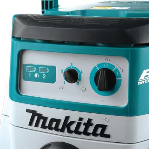 Makita 36V (18V X2) LXT 2.1 Gallon HEPA Filter Dry Dust Extractor Kit - Image 3