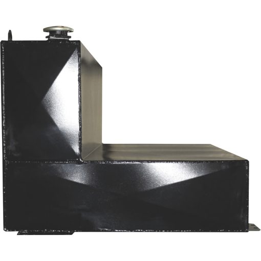 100 Gallon HD Series "L" Transfer Tank, STEEL, GLOSS BLACK - Image 2