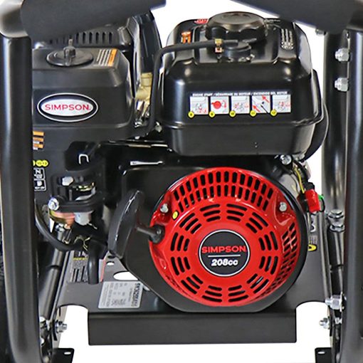 Simpson SuperPro Roll Cage Cold Water Professional Gas Pressure Washer 3600 PSI - Image 6