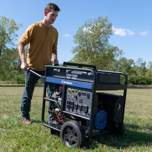 Westinghouse 12000-Running-Watt Ultra Duty Portable Gas Powered Generator with Remote Electric Start - Image 3