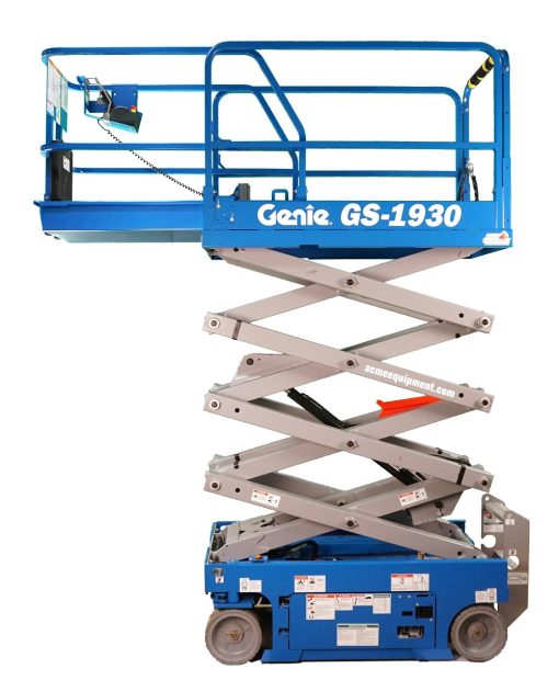 Genie 19' Scissor Lift 30" Width Electric - Image 2