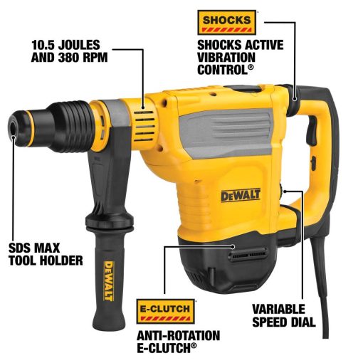 1-3/4 in SDS MAX Combination Rotary Hammer Kit - Image 6